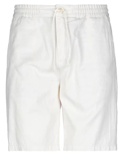 Shop Scotch & Soda Shorts & Bermuda Shorts In Ivory