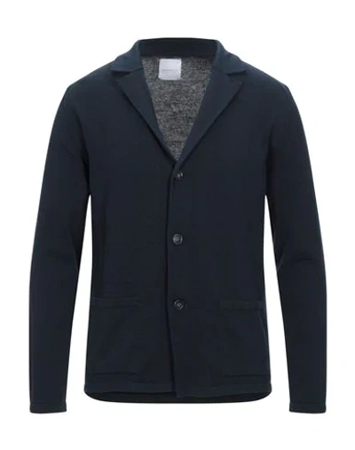 Shop Bellwood Cardigan In Dark Blue