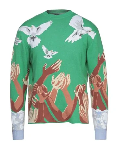 Shop 3paradis Sweaters In Green