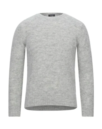 Shop Rossopuro Sweaters In Light Grey
