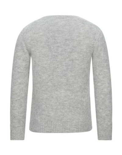 Shop Rossopuro Sweaters In Light Grey