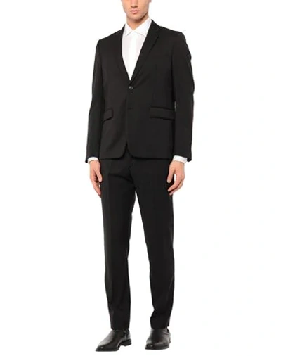 Shop Mauro Grifoni Grifoni Man Suit Black Size 42 Virgin Wool