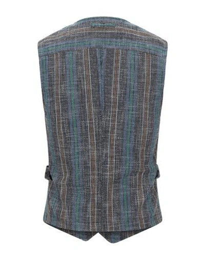 Shop T-jacket By Tonello Vests In Dark Blue