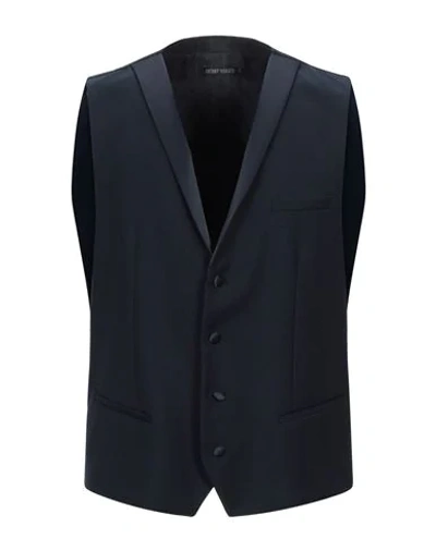 Shop Antony Morato Vests In Dark Blue