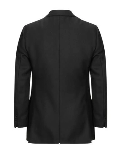 Shop Lubiam Suit Jackets In Black