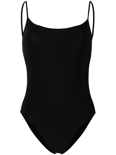 Shop Ack Classic One-piece Swimsuit In Bl