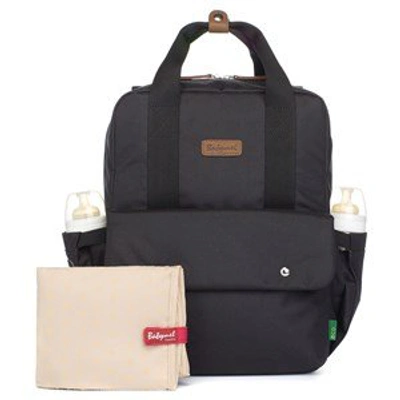 Shop Babymel Black Georgi Eco Backpack