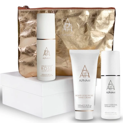 Shop Alpha-h Liquid Gold Rose Luxe Collection (worth $130)