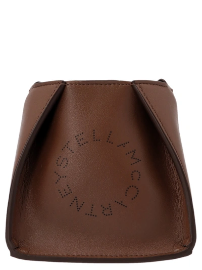 Shop Stella Mccartney Micro Bag Bag In Brown