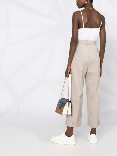 Fabiana Filippi Metallic-trim Cami Top In White