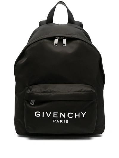 Shop Givenchy Urban Nylon Backpack In Black