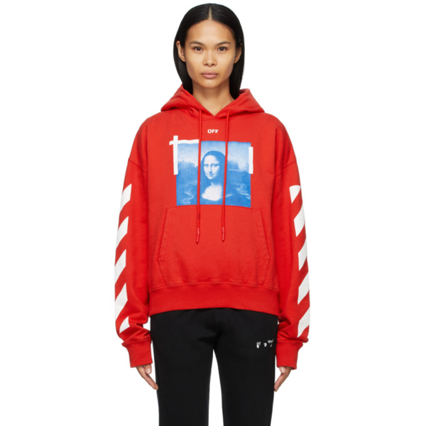 red mona lisa hoodie