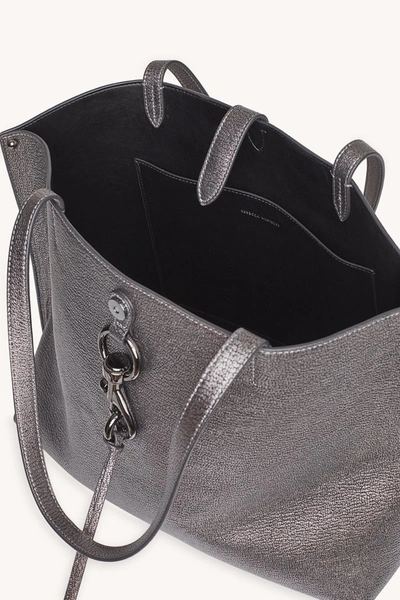 Shop Rebecca Minkoff Megan Tote In Gunmetal