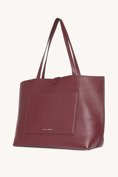 Shop Rebecca Minkoff Megan Tote In Cherrywood