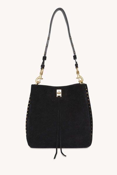 Shop Rebecca Minkoff Darren Shoulder Bag In Black