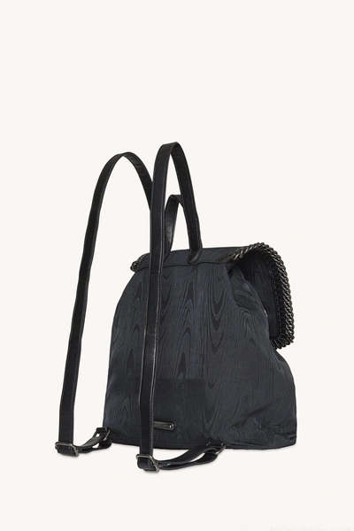 Shop Rebecca Minkoff Woven Chain Backpack In Black