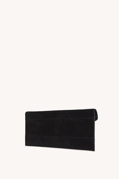 Shop Rebecca Minkoff Leo East West Clutch With Chain Inset In Black