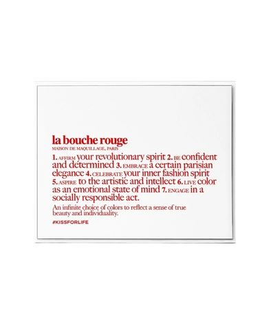 Shop La Bouche Rouge Refillable Red Fine Leather Case