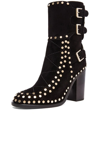 Shop Laurence Dacade Gehry Bootie In Black & Gold