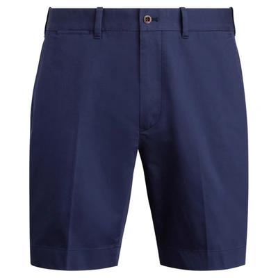 Shop Polo Ralph Lauren 9-inch Tailored Fit Performance Short In French Navy