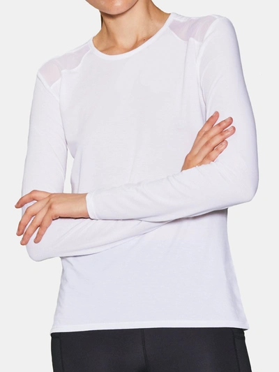 Shop Urban Savage Cut It Out Long Sleeve Top In White