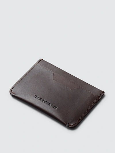 Shop Troubadour Solo Card Wallet In Red