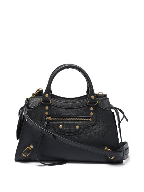 Balenciaga Neo Classic City Small Grained-leather Bag In Black | ModeSens
