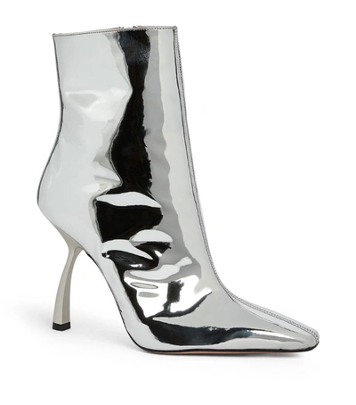 Shop Piferi Metallic Merline Ankle Boots 65