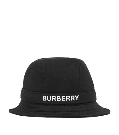 Shop Burberry Logo Print Bucket Hat