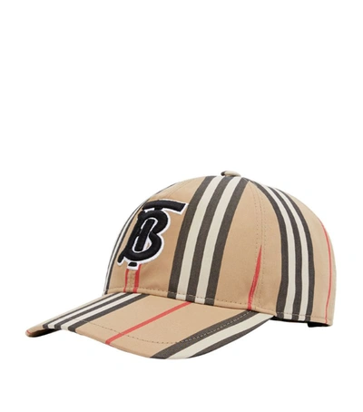 Shop Burberry Monogram Motif Baseball Cap In Neutrals