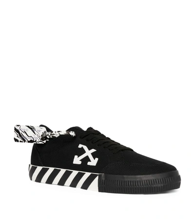 Shop Off-white Low-top Vulcanised Sneakers