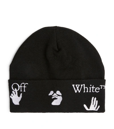 Shop Off-white Hands Logo Beanie