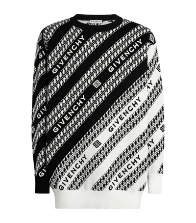 Shop Givenchy Chaîne Print Sweatshirt