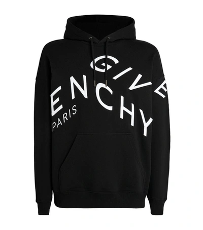 Shop Givenchy Retracted Logo Hoodie