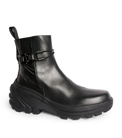 Shop Alyx 1017  9sm Leather Chelsea Boots