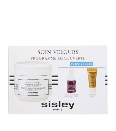 Shop Sisley Paris Velvet Nourishing Cream Discovery Program In White