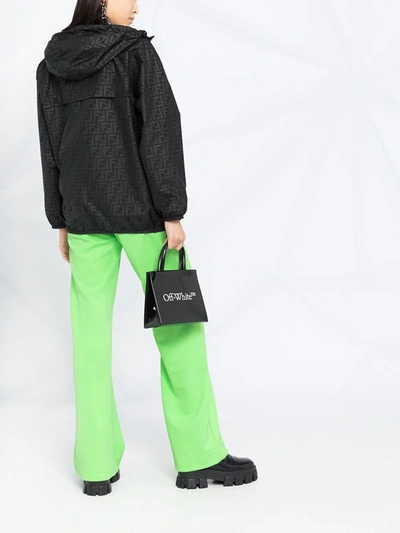 Shop Fendi X K-way® Reversible Windbreaker Jacket In Black