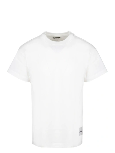 Shop Jil Sander T-shirt 3 Pack In White