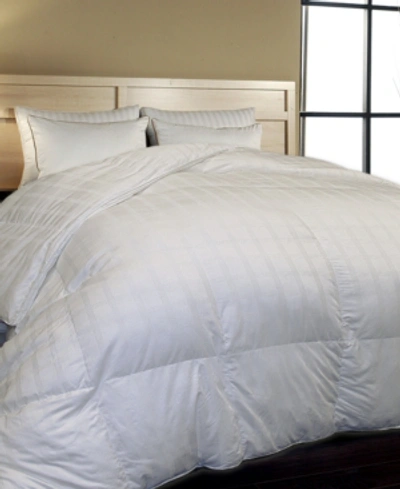 Shop Blue Ridge Duraloft Down Alternative 500 Thread Count Windowpanecomforter, Twin In White