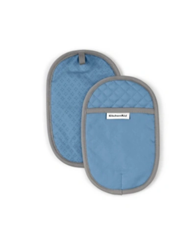 Kitchenaid Asteroid 2-pc. Pot Holder Set In Blue Velvet