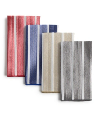 Shop Town & Country Living Striped 8-pc. Bar-mop Set In Multi