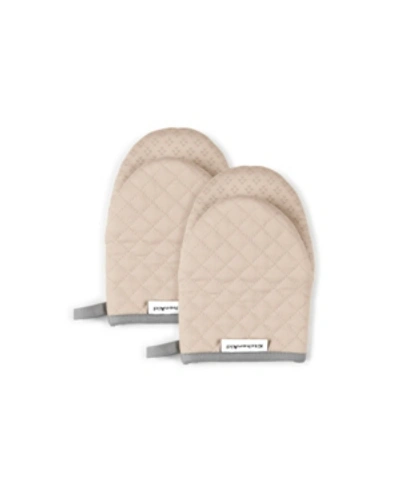 Kitchenaid Asteroid Mini 2-pc. Oven Mitt Set In Milkshake