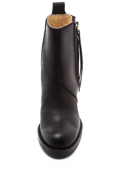 Shop Acne Studios Colt Leather Booties In Black