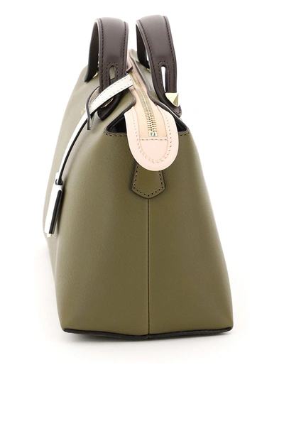 Shop Fendi By The Way Medium Handbag In Avocado Bianco Ice Mlc Os