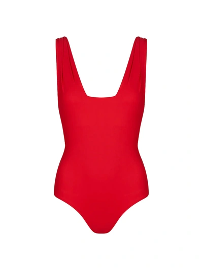 Shop Valimare Elba One-piece Swimsuit In Red