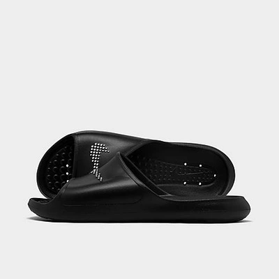 Shop Nike Men's Victori One Shower Slide Sandals In Black/white/black