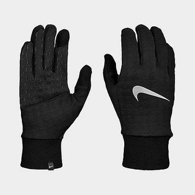Shop Nike Men's Sphere 3.0 Running Gloves In Black