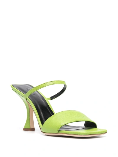 Shop By Far Arch-strap Mule Sandals In Ps