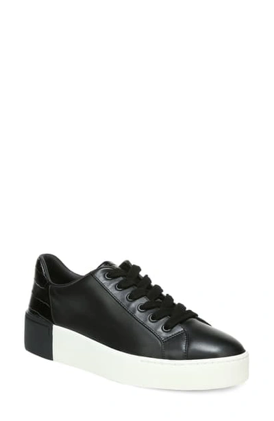 Shop Vince Bensley Lace-up Sneaker In Black