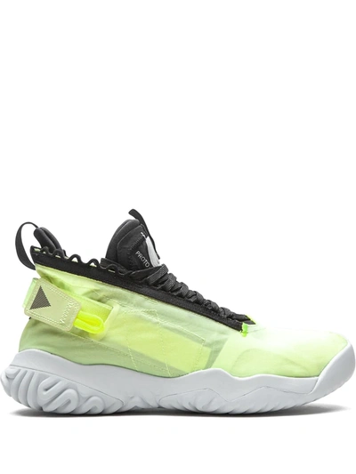 Shop Jordan Proto React Sneakers In Black